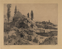 KG 16070
<br/>
Gezicht op Bastia, Corsica
<br/>
<em>Bosch, Lodewijk Johannes (1894-1980)</em>